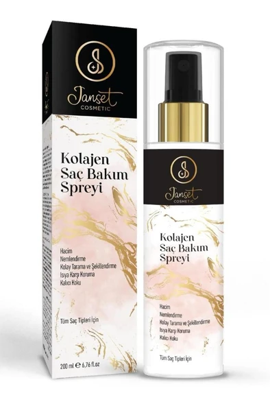 Janset Cosmetic Kolajen Saç Bakım Spreyi 200 ml - 3