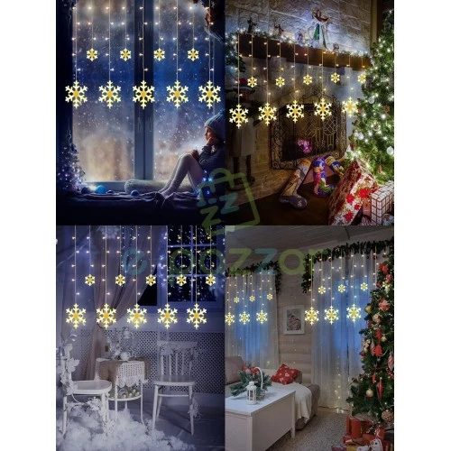 3m 12 Saçaklı 12 Kar Tanesi 8 Fonksiyonlu - 4