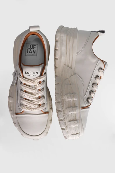 Lufian Zeta Kadın Sneaker Ayakkabı Beyaz 121230002 - 5