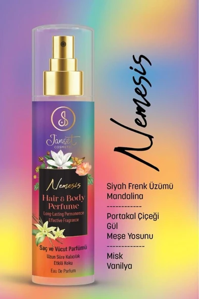 Janset Cosmetic Saç ve Vücut Parfümü 150 ml - 2