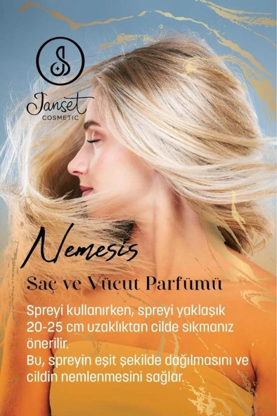 Janset Cosmetic Saç ve Vücut Parfümü 150 ml - 4