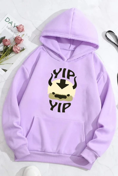 Unisex Avatar Appa Baskılı Sweatshirt - Resim 8