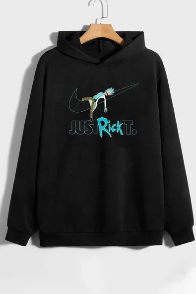 Unisex Just Baskılı Sweatshirt ürün görseli 1