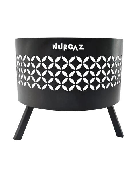 Nurgaz Orman Şöminesi Yıldız Desen NG OSY