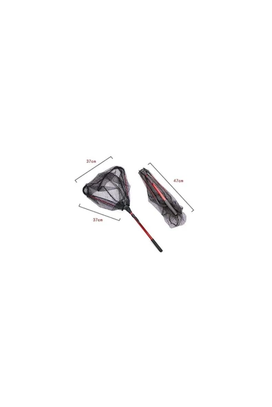 Captain 6781 Kepçe Tek Parça 81cm Katlanır Kepçe 37x37cm Tor - 2