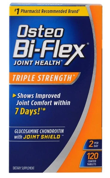 Osteo Bi-Flex Glucosamine Chondroitin With 5-Loxin 120 Tablet
