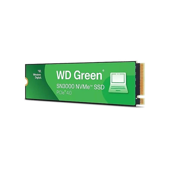 WD GREEN WDS500G4G0E 500GB M.2 NVMe SN3000 5000/4100MB/s GEN4 SSD - 2