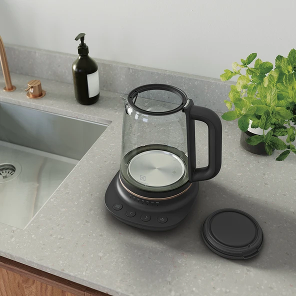 Electrolux Explore 7 E7GK1-8BP 2000 W 1,7 L Demlik Kutulu Cam Su Isıtıcısı - 9