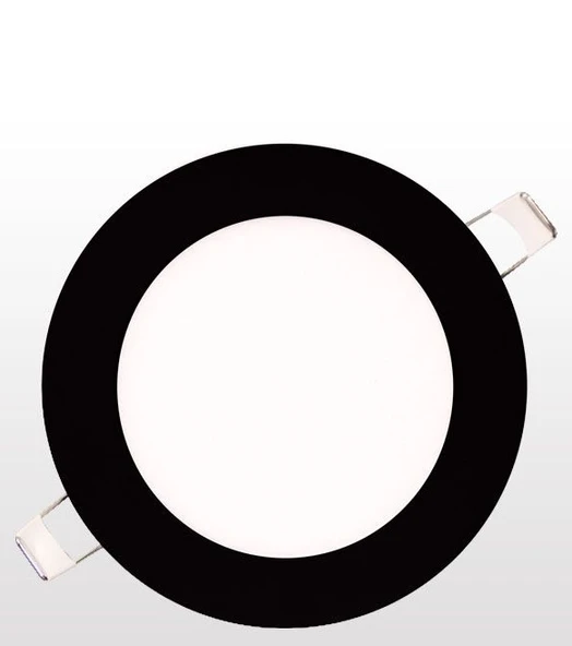 ERKLED 3536 Led Spot 6W Siyah Kasa 6400k Beyaz Işık