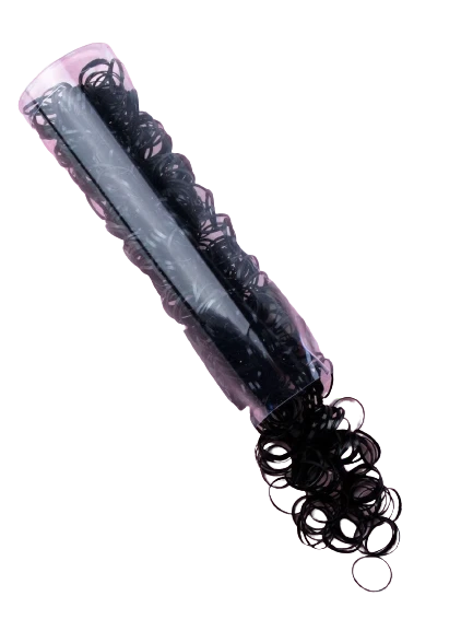 Siyah Lastik Saç Tokası