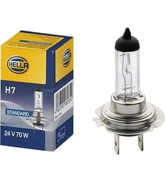 Fesanotomotiv Hella 24 Volt H7 Far Ve Sis Ampulü 70W 8Gh178555251