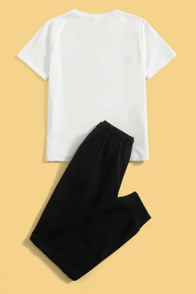 Çocuk Nice Panda Alt - Üst Eşofman Takımı - 2