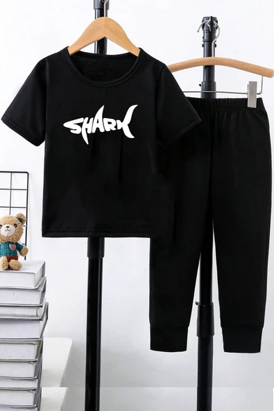 Çocuk Shark Alt - Üst Eşofman Takımı ürün görseli 1