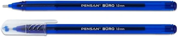 Pensan Tükenmez Kalem Büro 1 Mm Mavi  2270 Ad - Resim 3