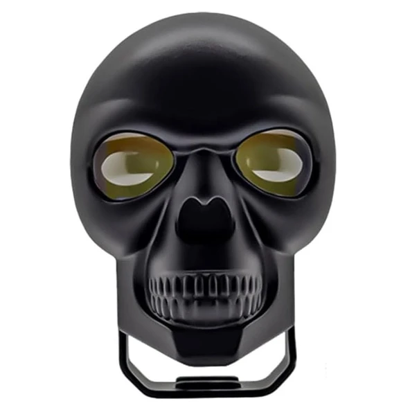 Beyaz Sarı Çakarlı Led Kurukafa Off Road, Motosiklet Sis Farı Çalışma Lambası 9-60V ürün görseli 1