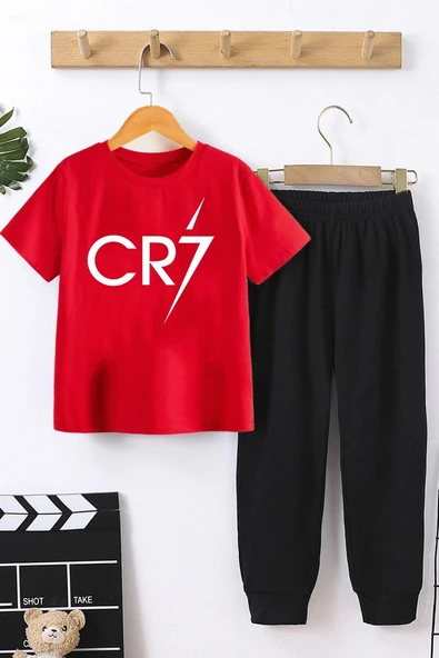 Çocuk Cr7 Alt - Üst Eşofman Takımı ürün görseli 1