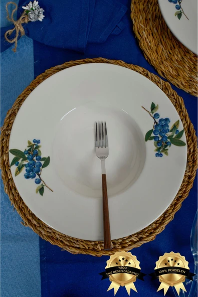 Farika Porselen Arya 28cm Porselen Makarna Tabağı