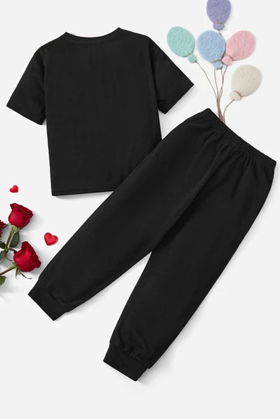 Çocuk Rose  Alt - Üst Eşofman Takımı - Resim 2