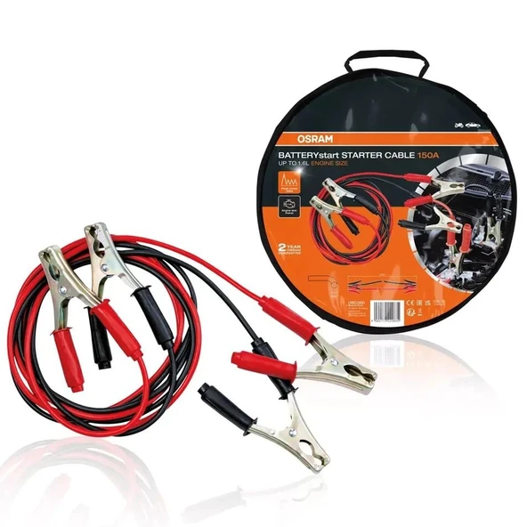 Osram Batterystart Akü Takviye Kablosu 150A OSC060 ürün görseli 1
