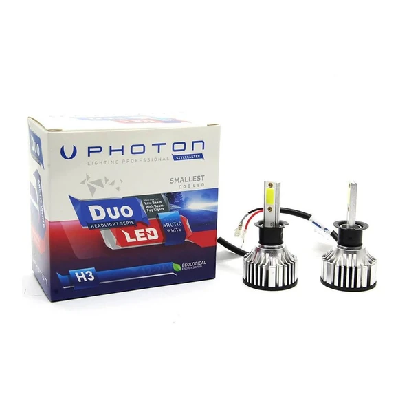 Photon Duo Serisi H3 Led Xenon Headlight