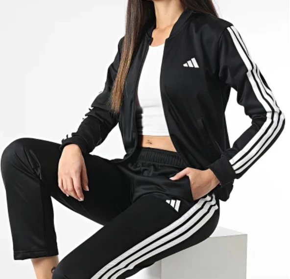 adidas Kadın 3 Çizgili Eşofman Takımı JD5434 ürün görseli