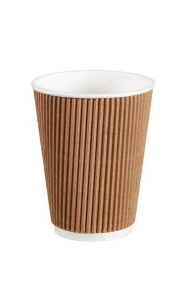 Özel Seri 8oz Kraft Ripple Double (Çift Duvar)Wall - 2