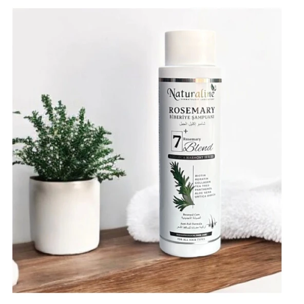 Naturaline Biberiye Şampuanı 400 ml Roemary Shampoo 7 Doğal Bileşim - 3