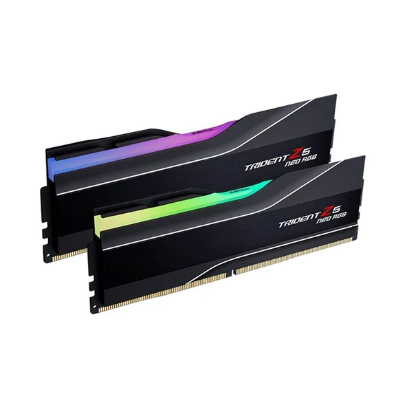 GSKILL TZ5 Royal Neo Silver RGB DDR5-6400Mhz CL30 32GB (2X16GB) DUAL (30-39-39-102) 1.40V AMD EXPO F5-6400J3039G16GX2-T - 3