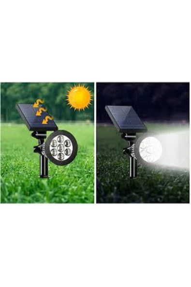 Ct-7310 7w Solar Bahçe Armatür