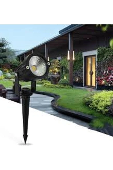 5w Kazıklı Bahçe Armatürü Yeşil Renk