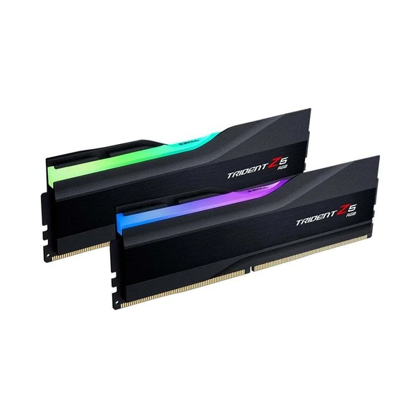 GSKILL Trident Z5 RGB Siyah DDR5-6000Mhz CL30 32GB 2x16GB DUAL 30-40-40-96 1.35V - 2