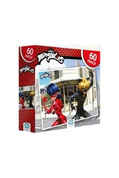 CA Games Miraculous 60 Parça Puzzle Ca5102.