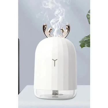 Kuru Ortamı Nemlendiren Geyikli Led Işıklı Hava Nemlendirici Buhar Makinesi Lovely Humidifier ürün görseli 1