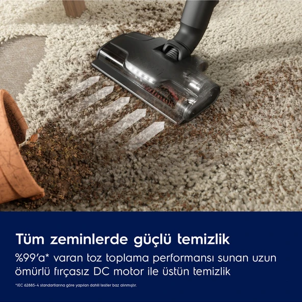 Electrolux EP82AB25UG 800 Animal Şarjlı Dikey Süpürge - 3