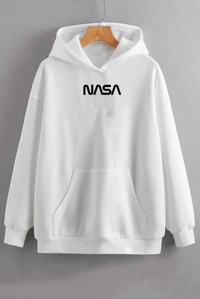 Unisex Nasa Baskılı Sweatshirt - 2