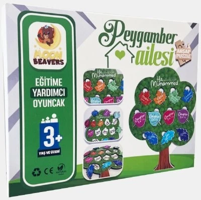 20x16 Eğitici  Ahşap  Peygamver Ailesi 0190