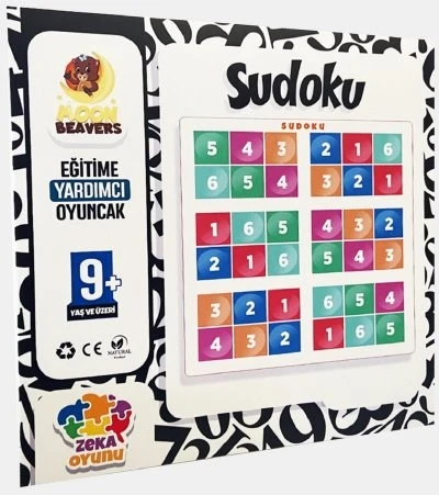 20x20 Eğitici  Ahşap  Sudoku Oyunu 0046