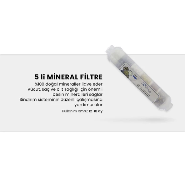 Aquaflo 5'li Mineral Filtre - 3