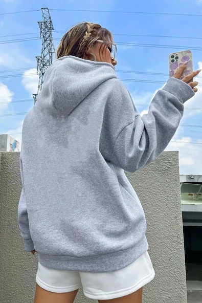 Unisex Nasa Baskılı Sweatshirt - 5