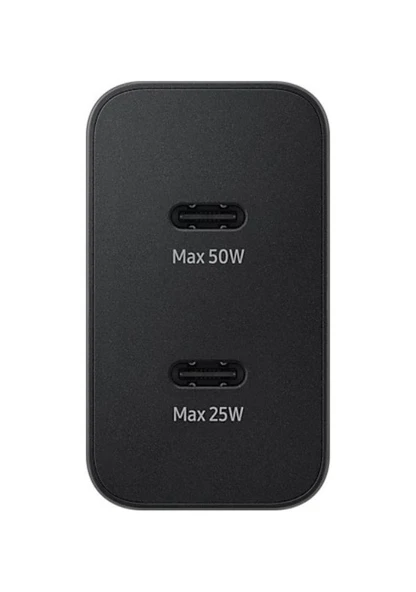 Samsung EP-T5020X Typec Hızlı Şarj Aleti (50W) Siyah - Samsung Türkiye Garantili - 4