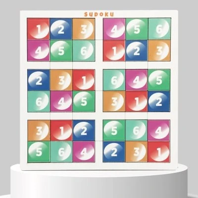 20x20 Eğitici  Ahşap  Sudoku Oyunu 0046 - 2