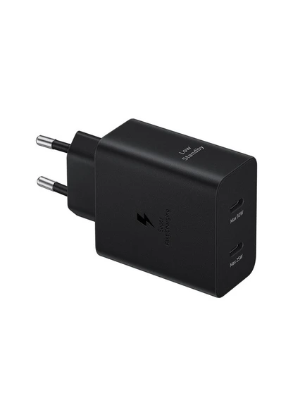 Samsung EP-T5020X Typec Hızlı Şarj Aleti (50W) Siyah - Samsung Türkiye Garantili - 2
