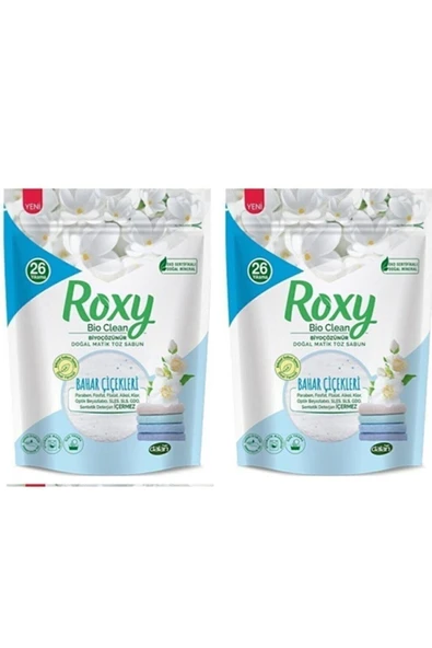 Dalan Roxy Matik Toz Sabun Bahar Çiçekleri 2 x 800 GR