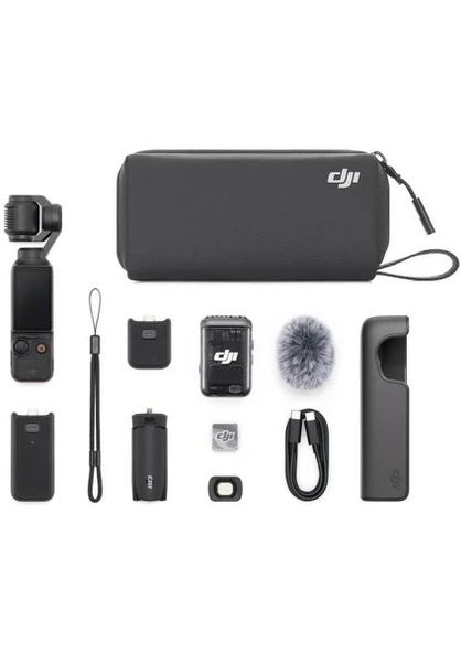 DJI Osmo Pocket 3 Creator Combo (İthalatçı Firma Garantili)