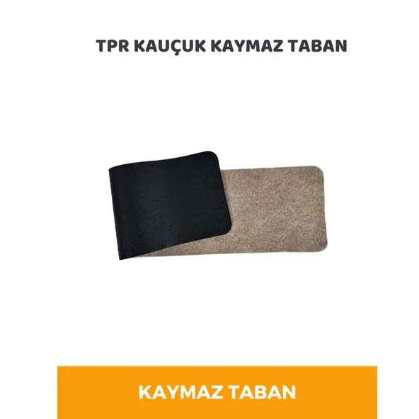 Beylini Merdiven Halısı Halıfleks Basamak ve Merdiven Paspası Kaymaz Taban Devetüyü 20x75 CM - 4