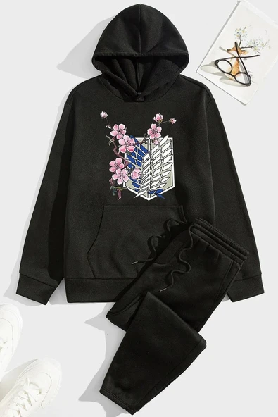 Unisex Flowers Eşofman Takımı ürün görseli 1