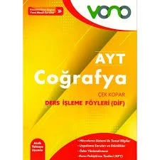 VONO AYT COĞRAFYA DERS İŞLEME FÖYLERİ ( DİF )