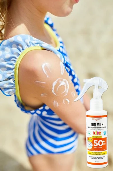 Beauty Face 50 SPF Çocuk Güneş Sütü -150 ml - 2