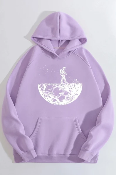 Unisex Uzay Temalı Sweatshirt - Resim 6