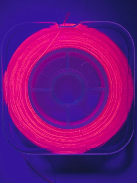 Eagenset Hazır Çapari Kombini Ultraviyole Uv Neon Pembe Makara - 5
